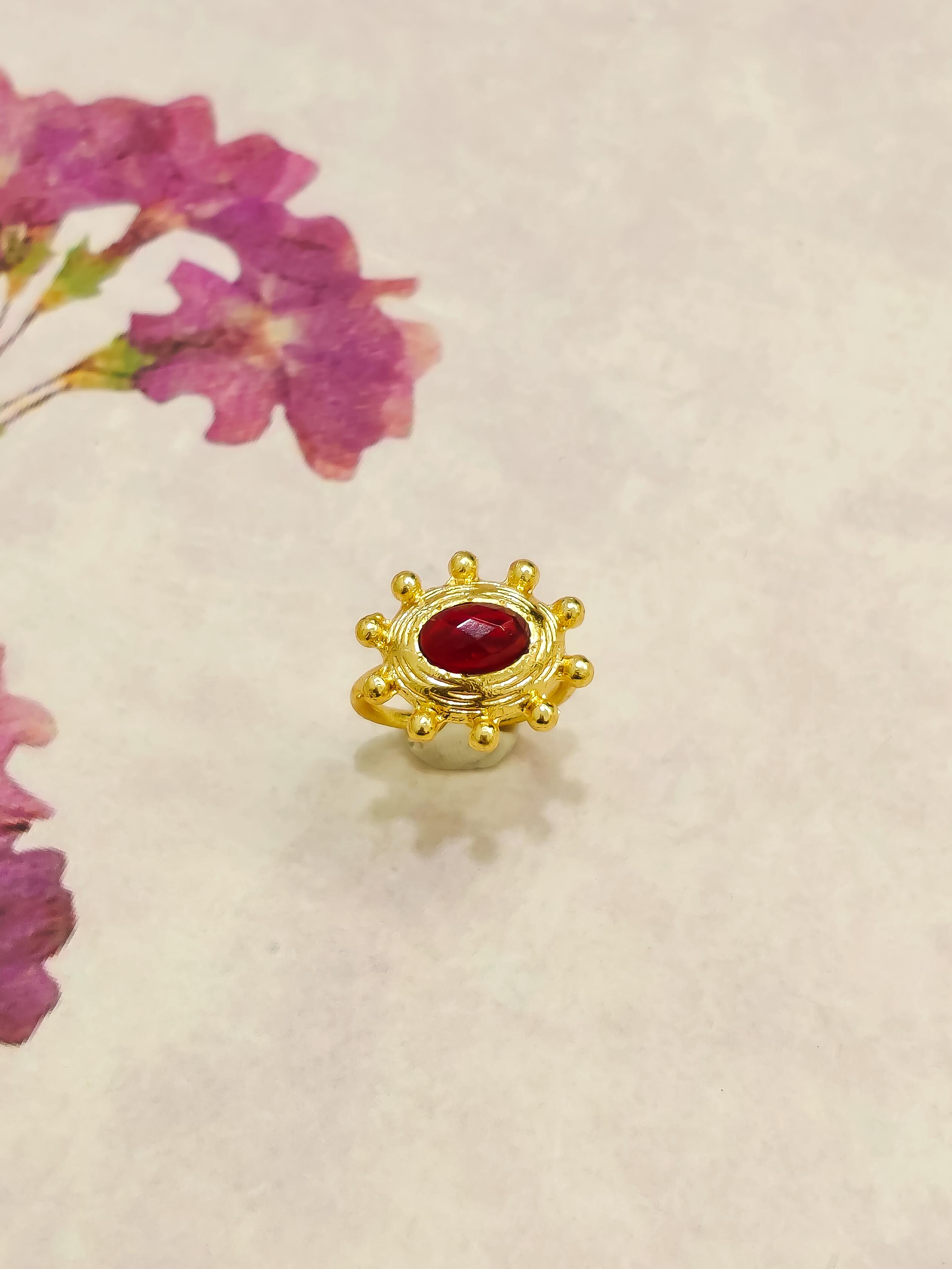 Zara Sunburst Ring