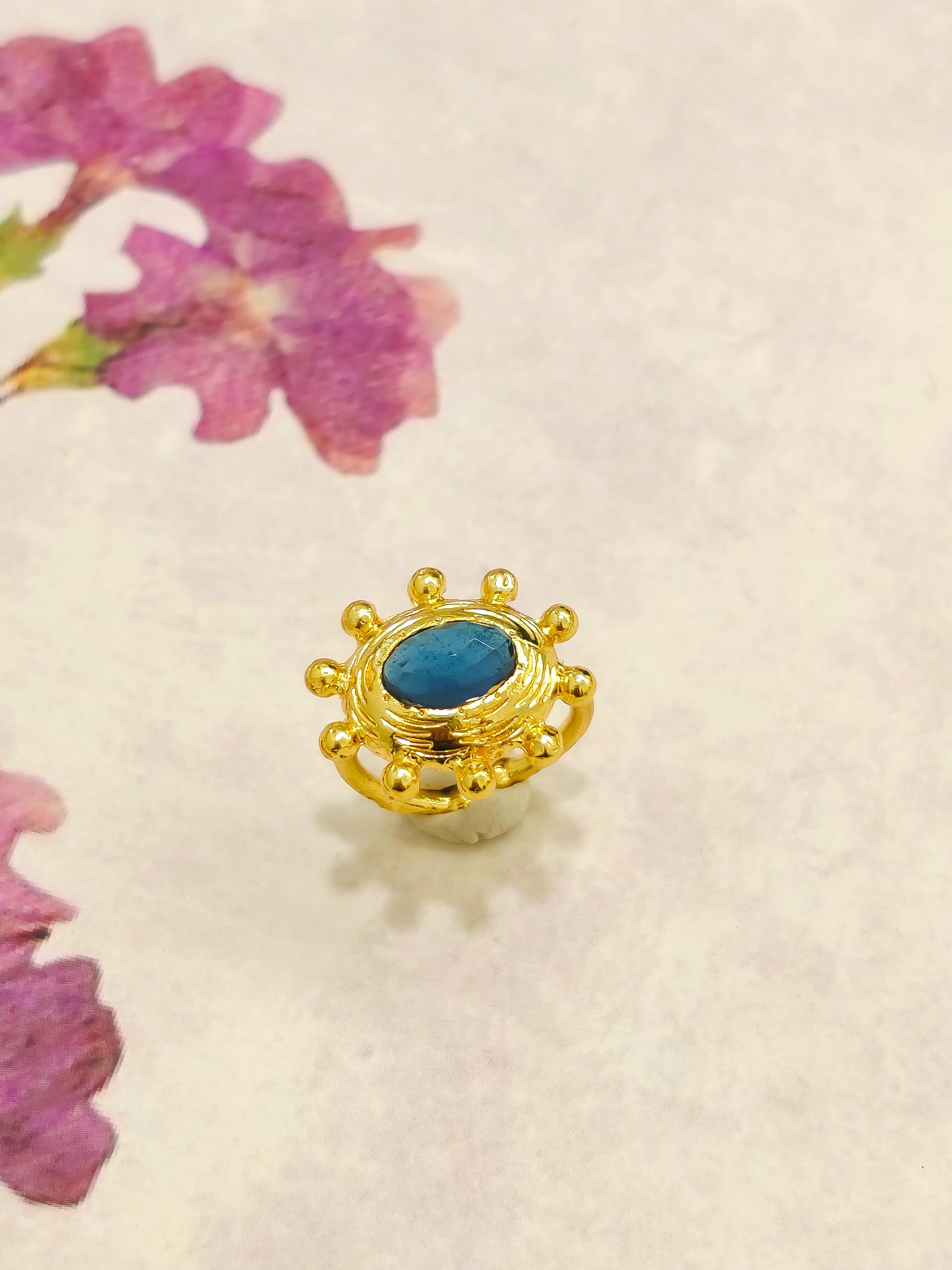 Zara Sunburst Ring