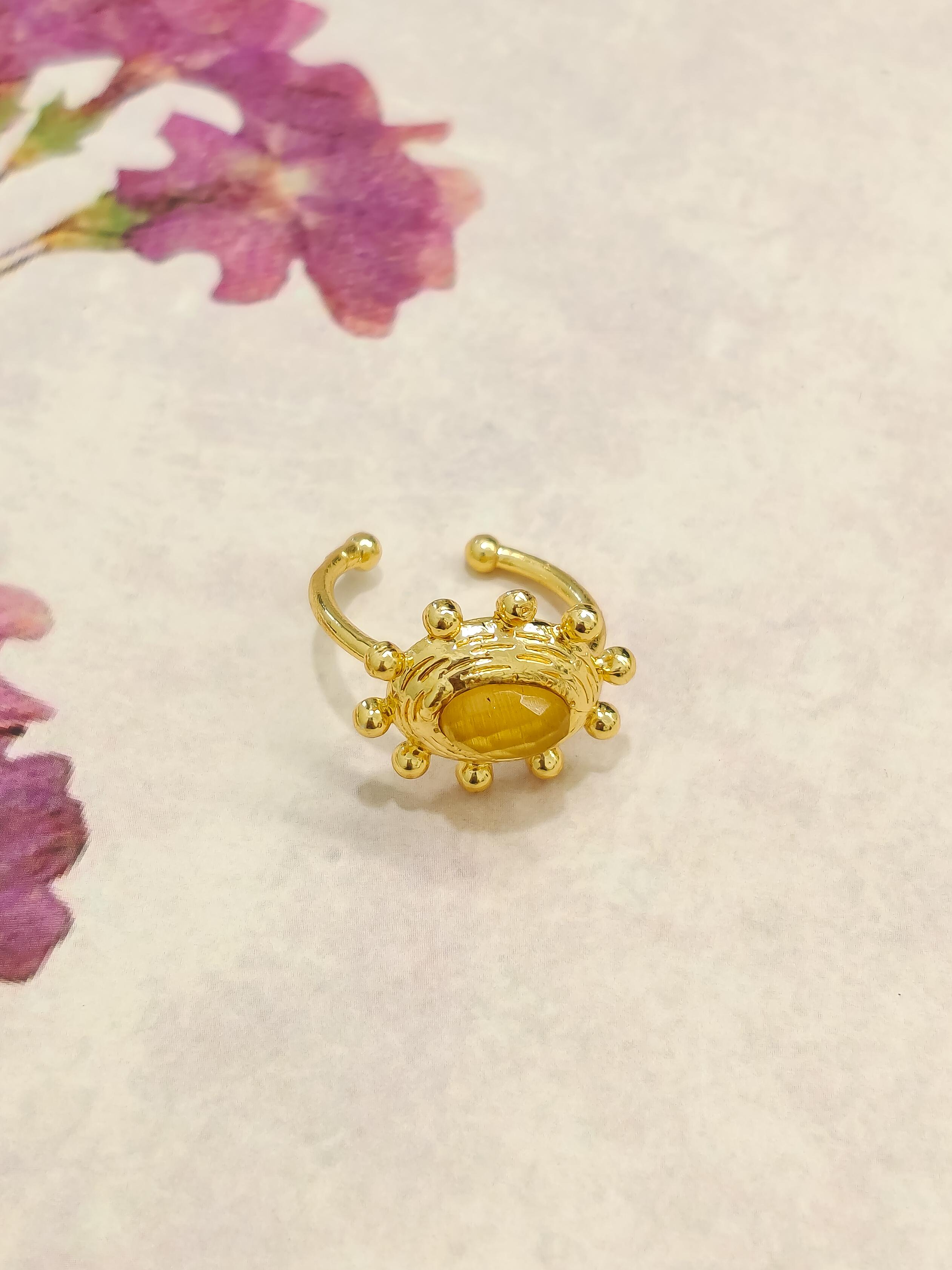 Zara Sunburst Ring