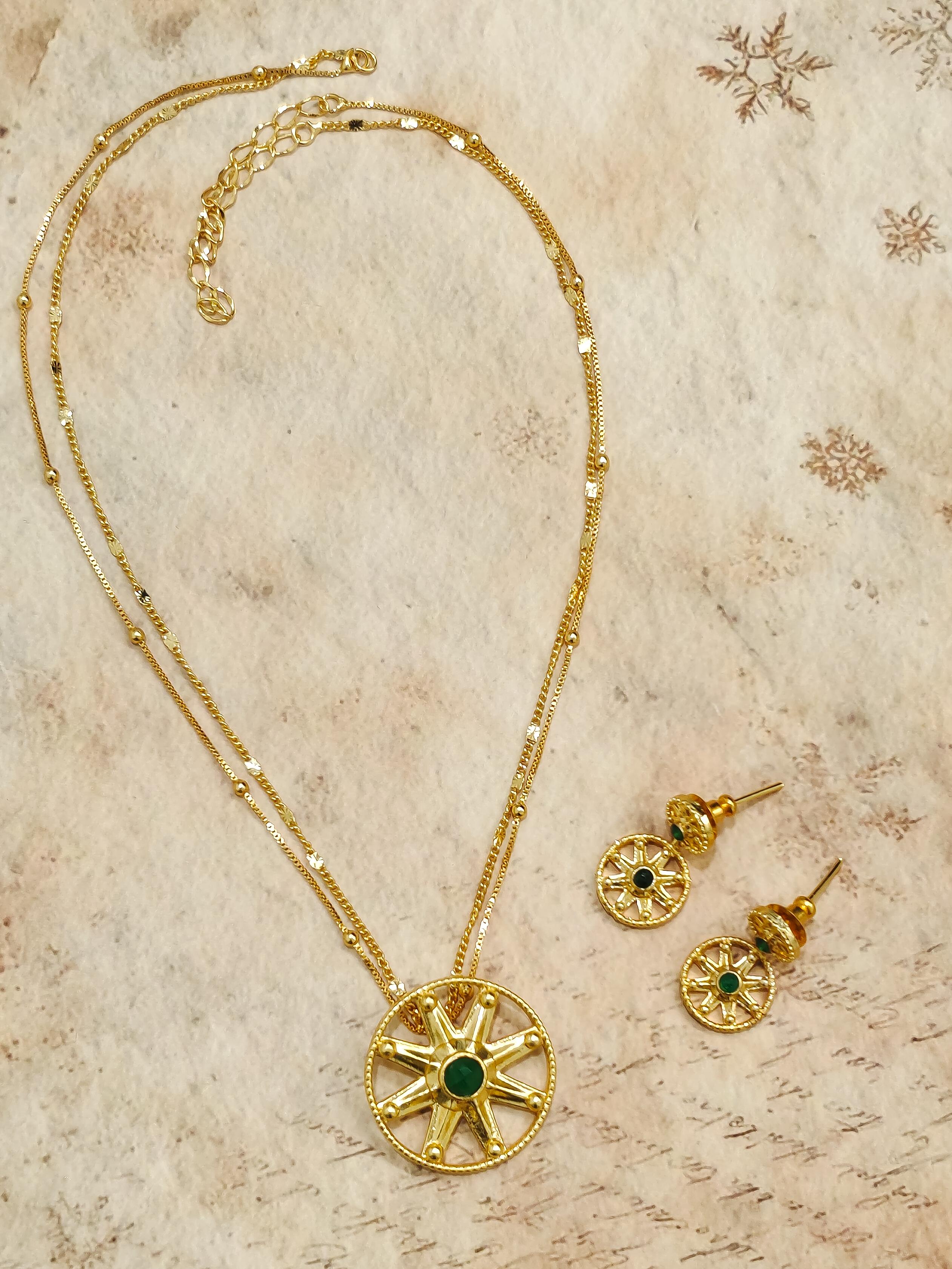 Astra Solaris Pendant Set