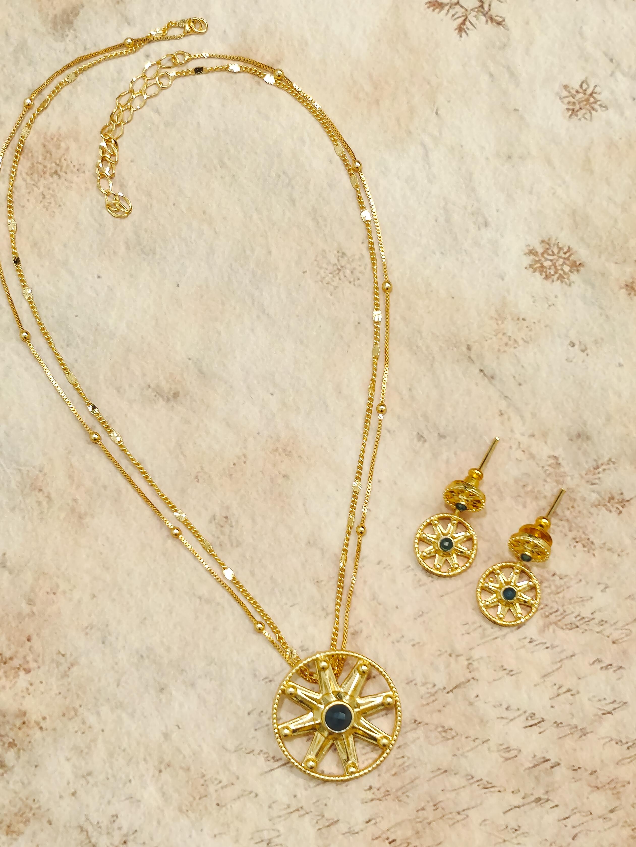 Astra Solaris Pendant Set