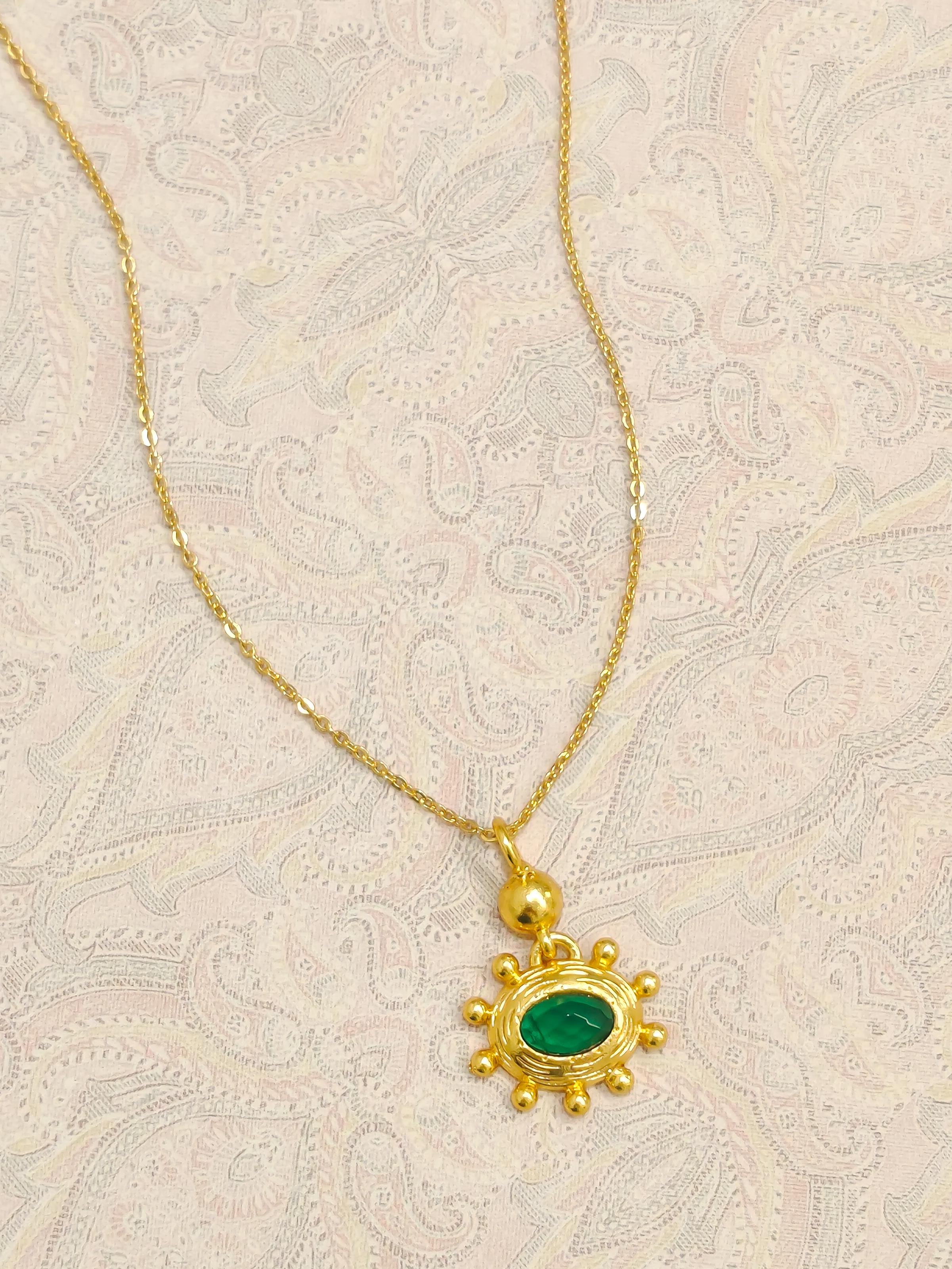 Zara Sunburst Pendant