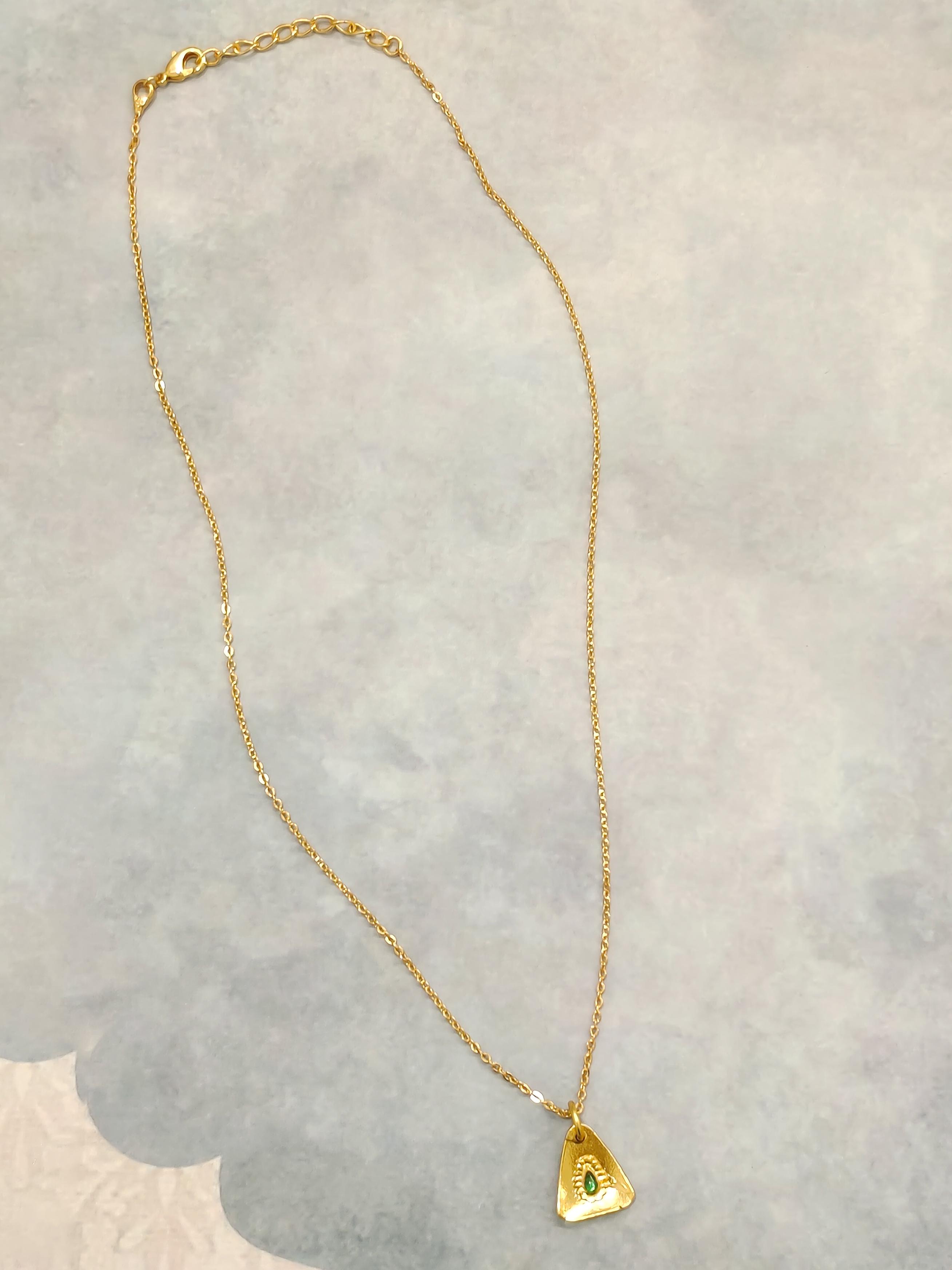 Myra Gold Pendant
