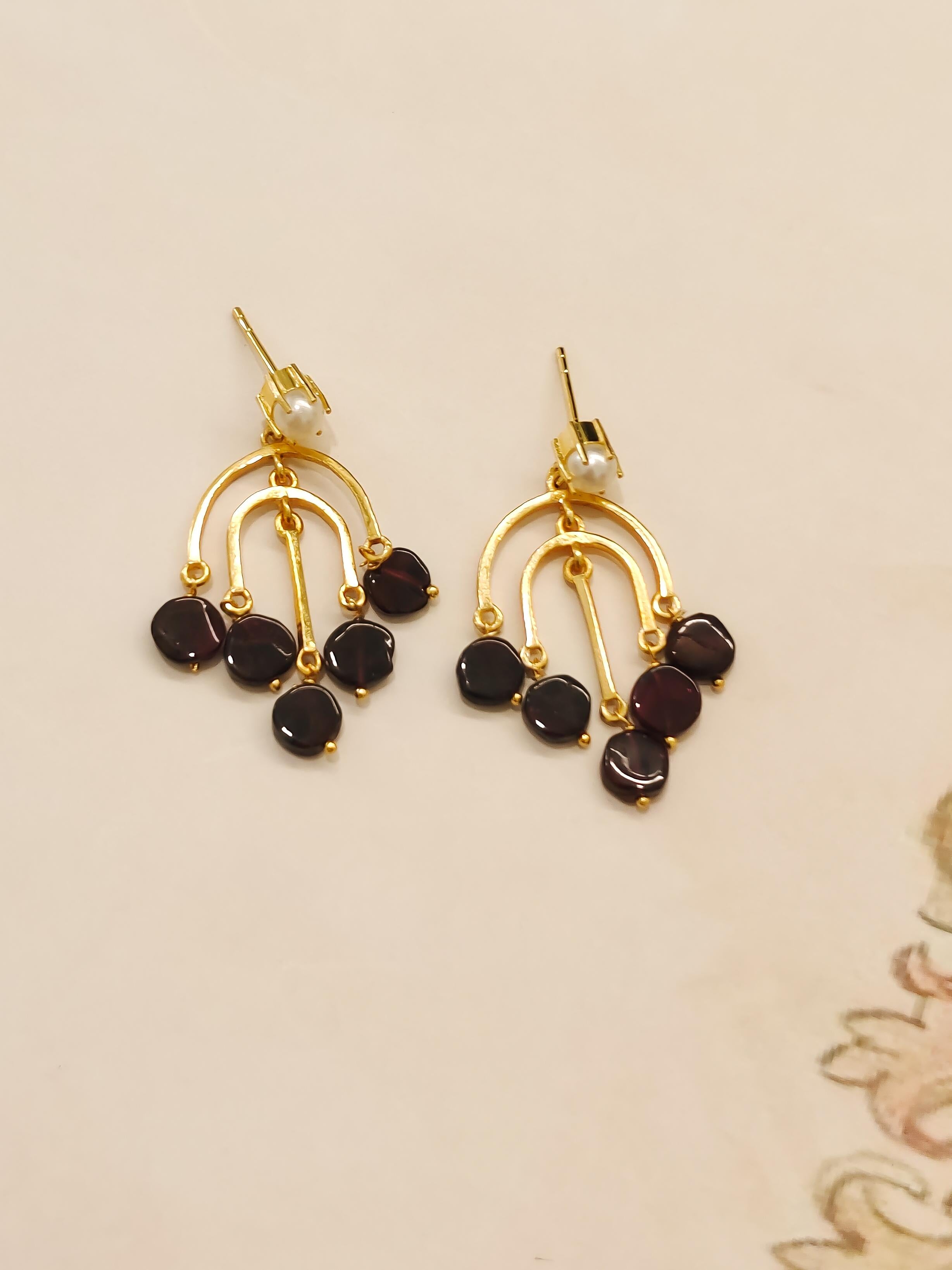 Willow Arch Drop Earrings