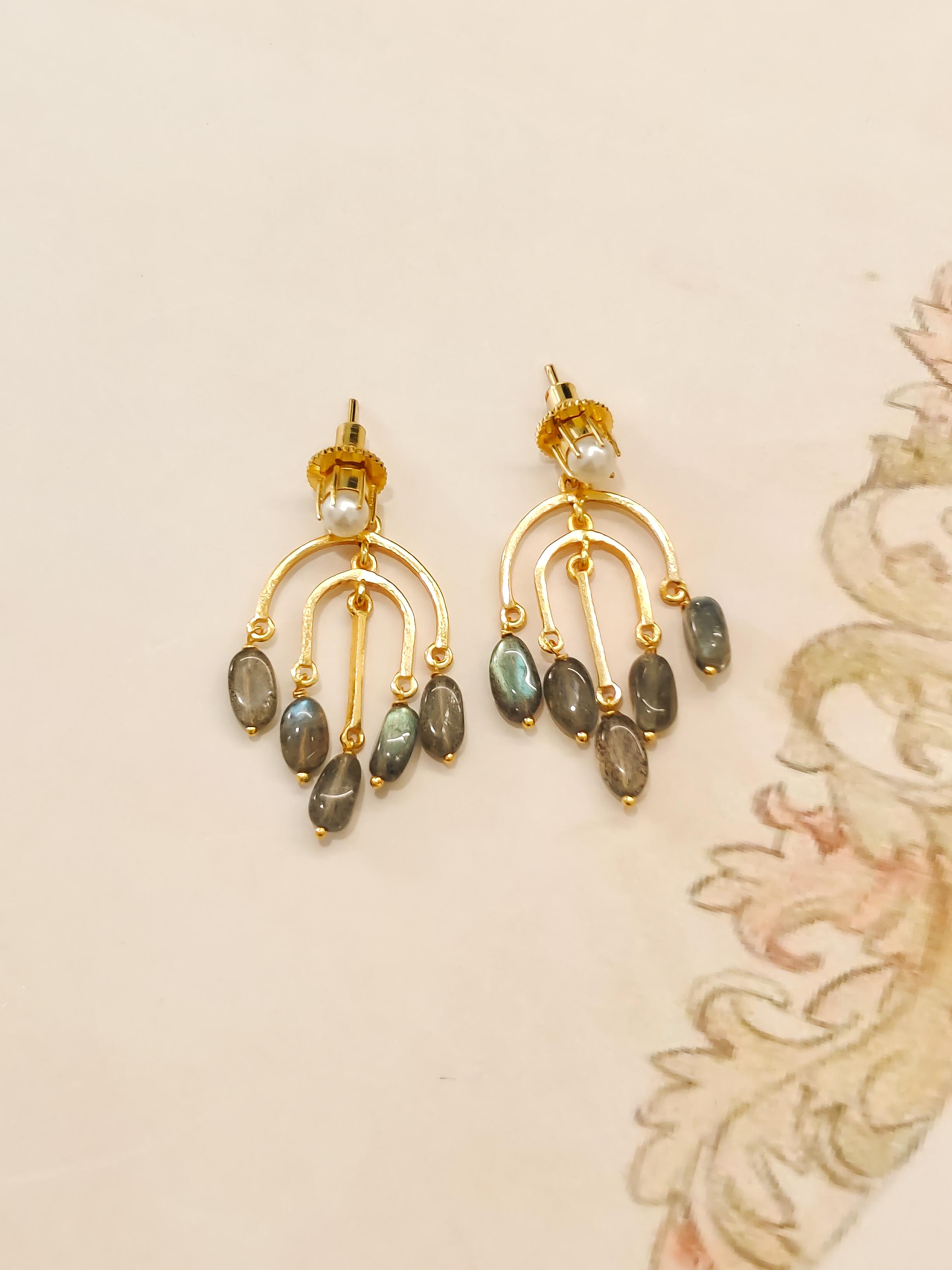Willow Arch Drop Earrings