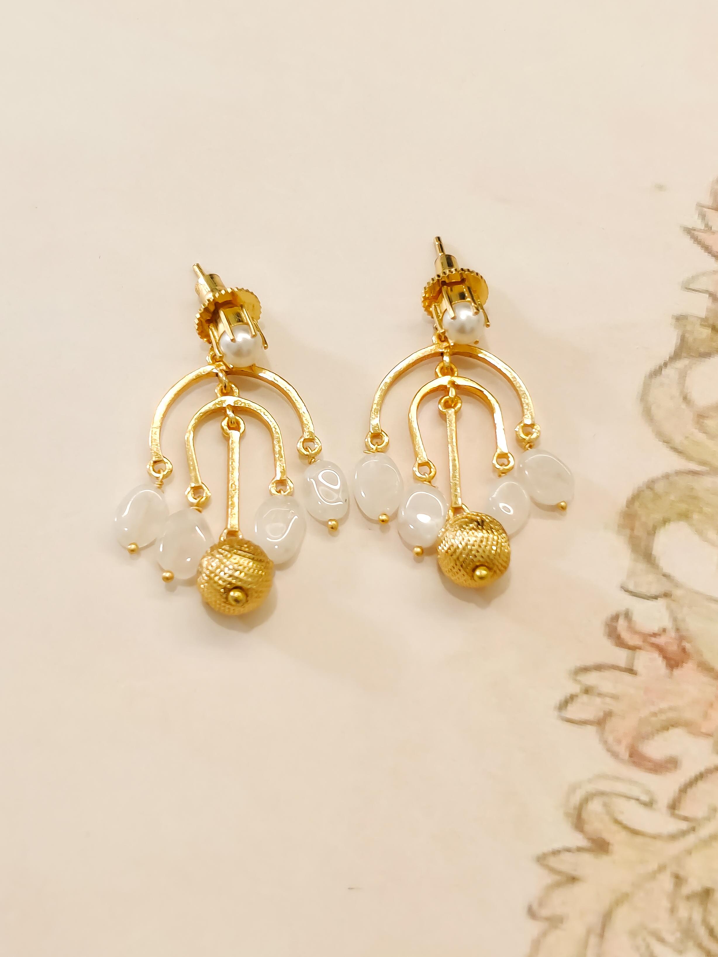 Willow Arch Drop Earrings