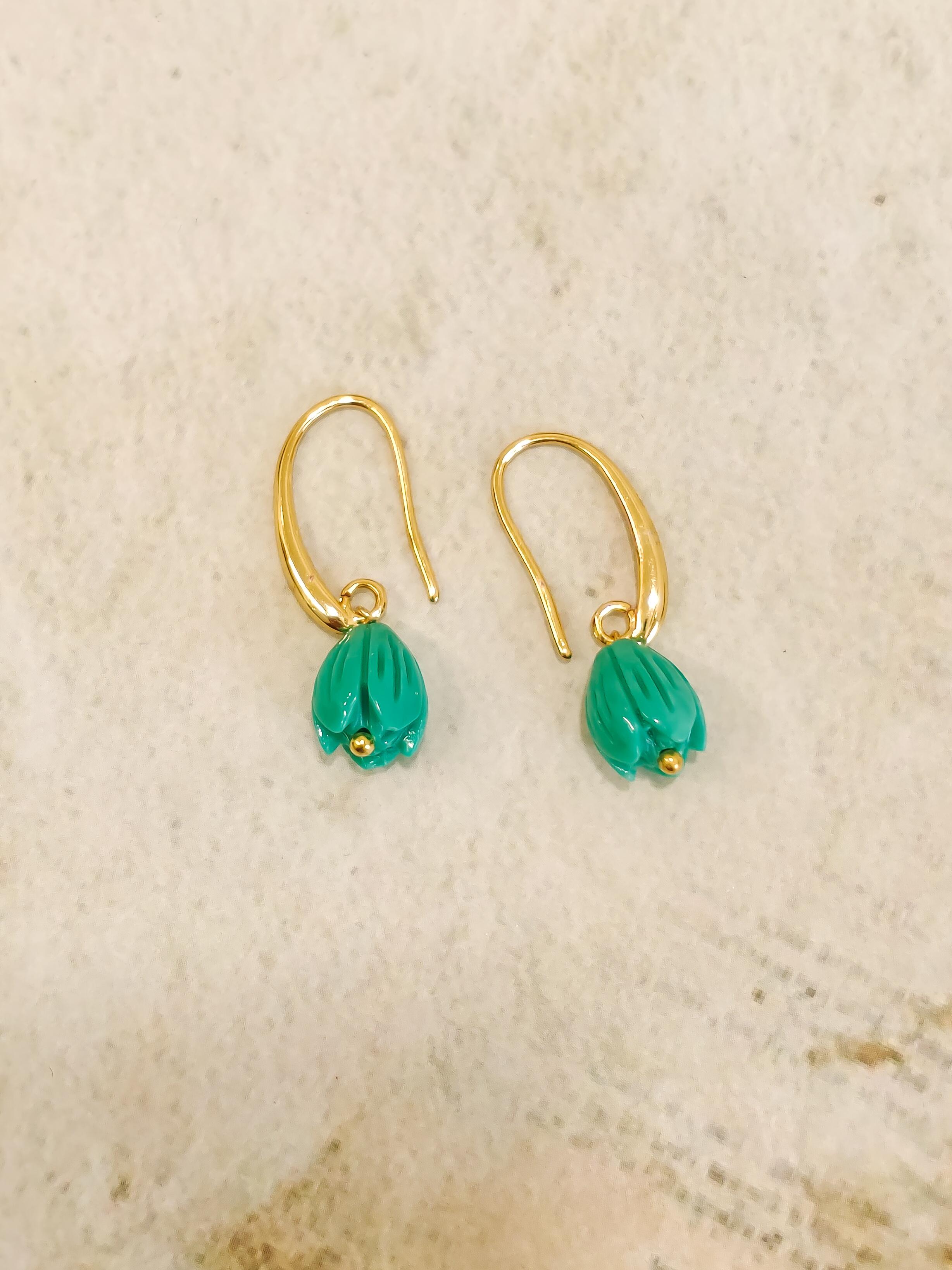 Tulip Dangler Earrings