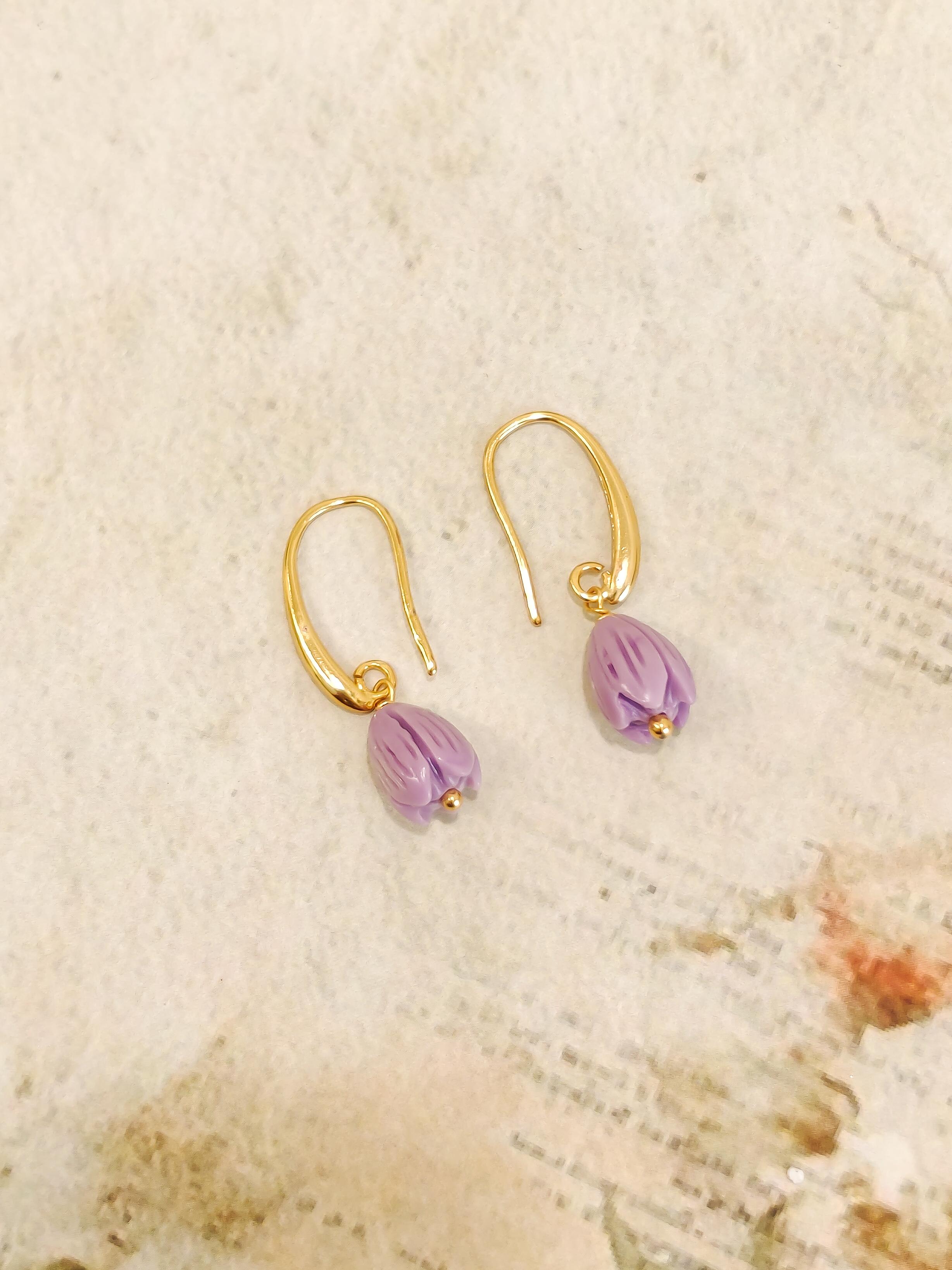 Tulip Dangler Earrings