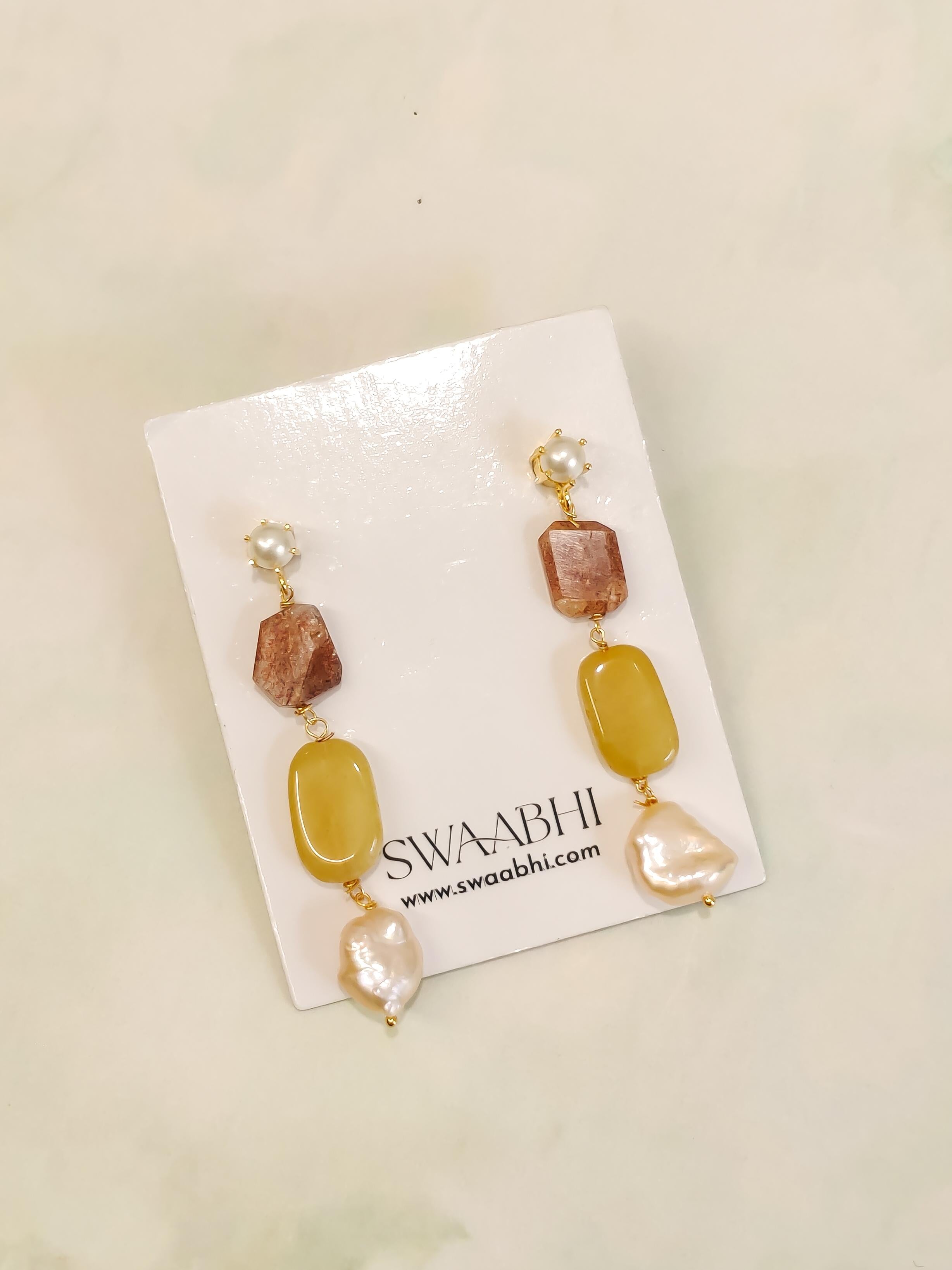Sunlit Drift Earrings
