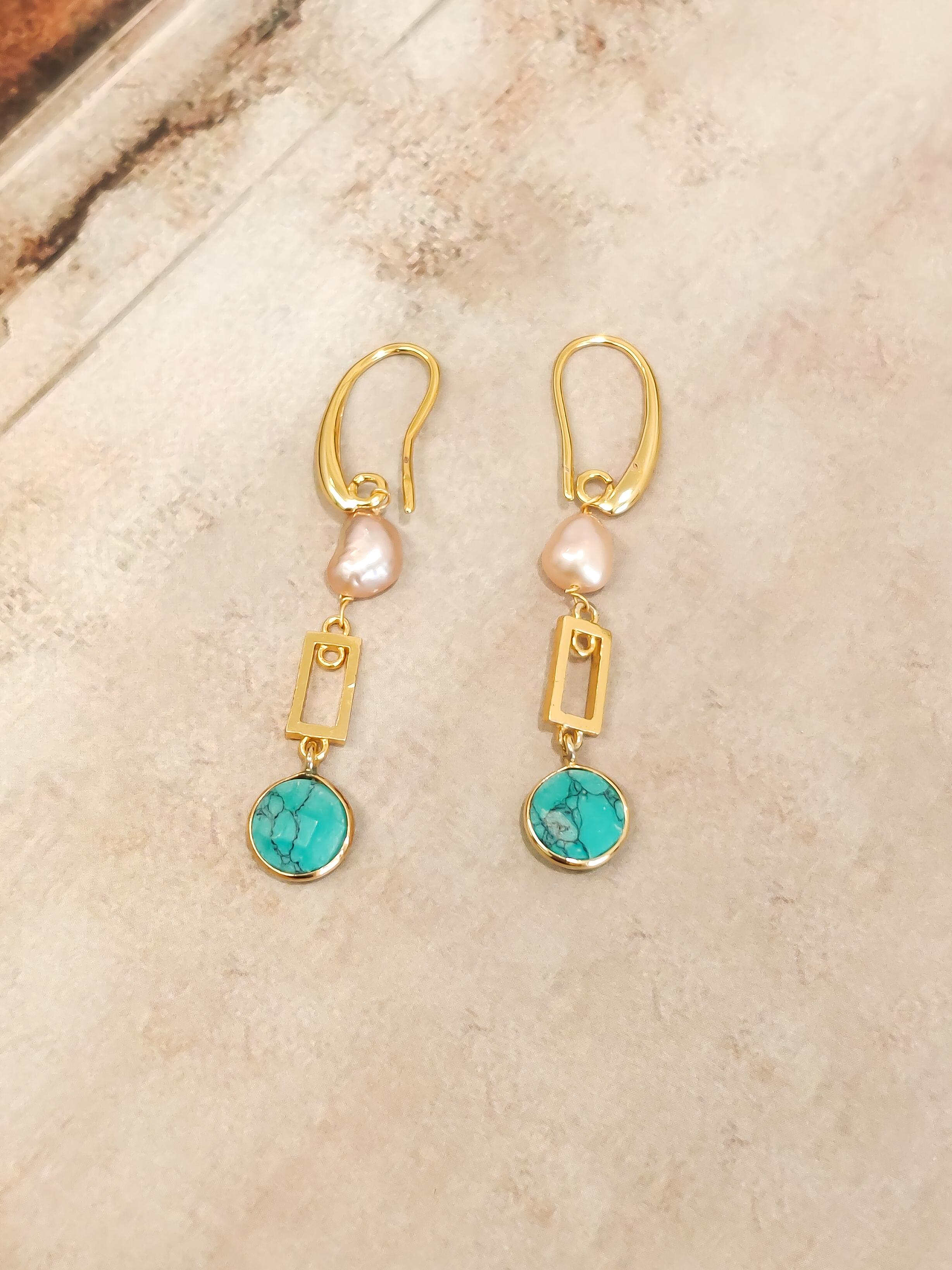 Sea Bloom Link Earrings
