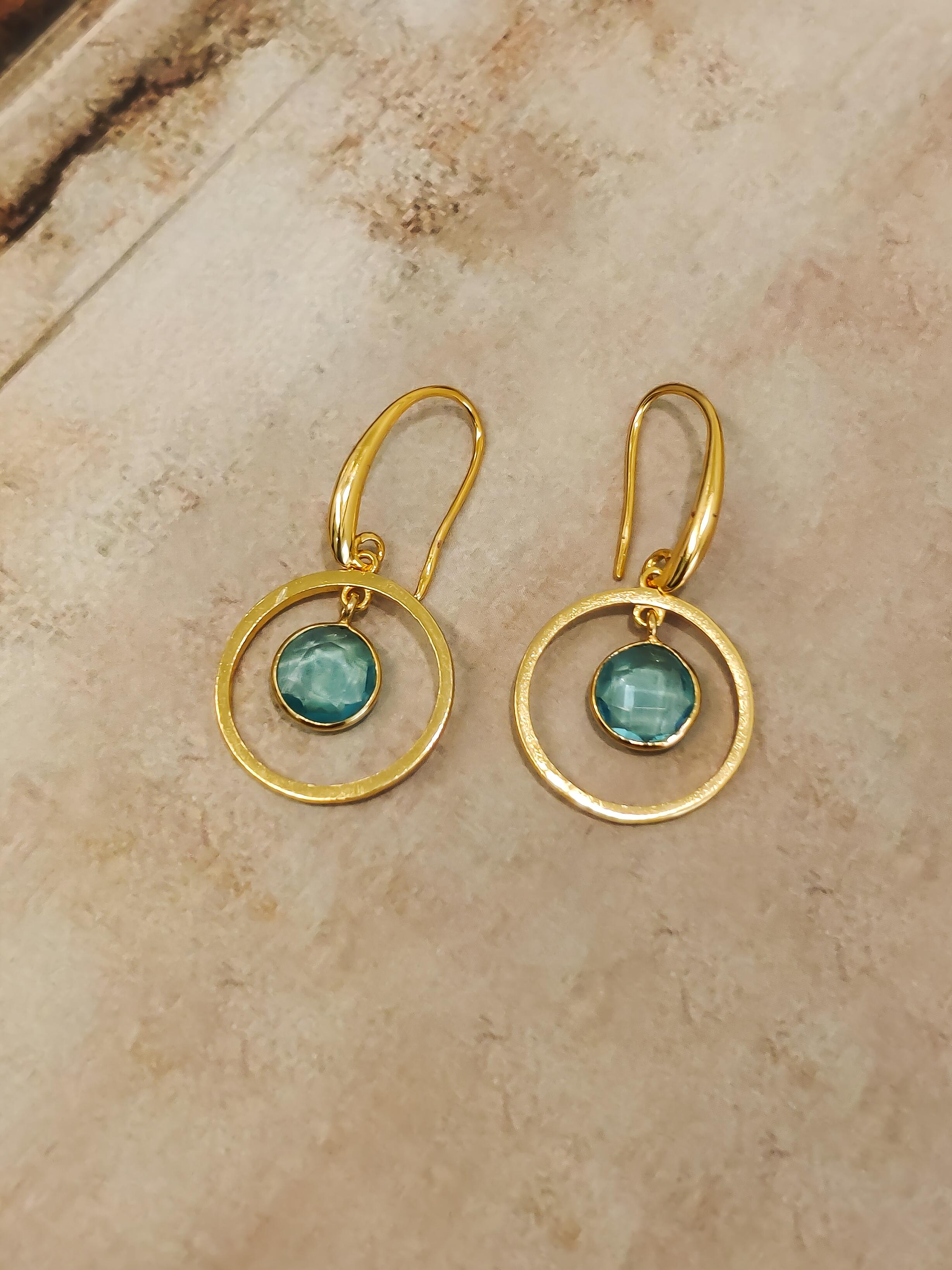Aqua Muse Earrings