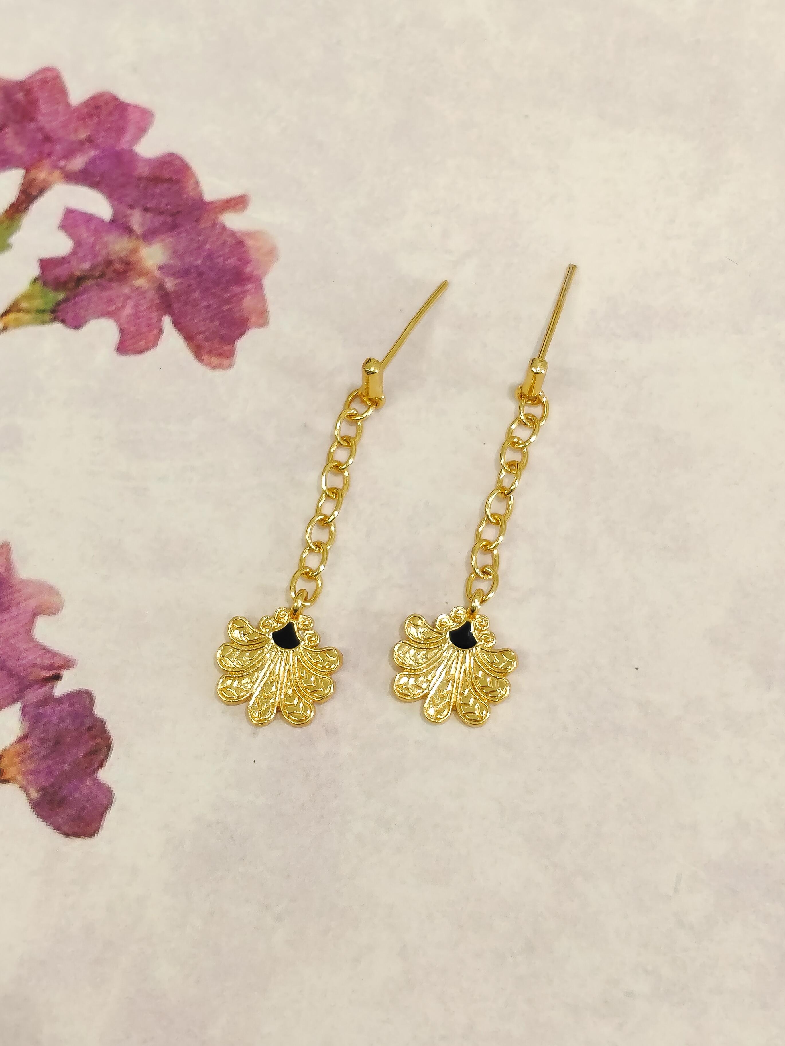 Blossom Chain Drop Earrings