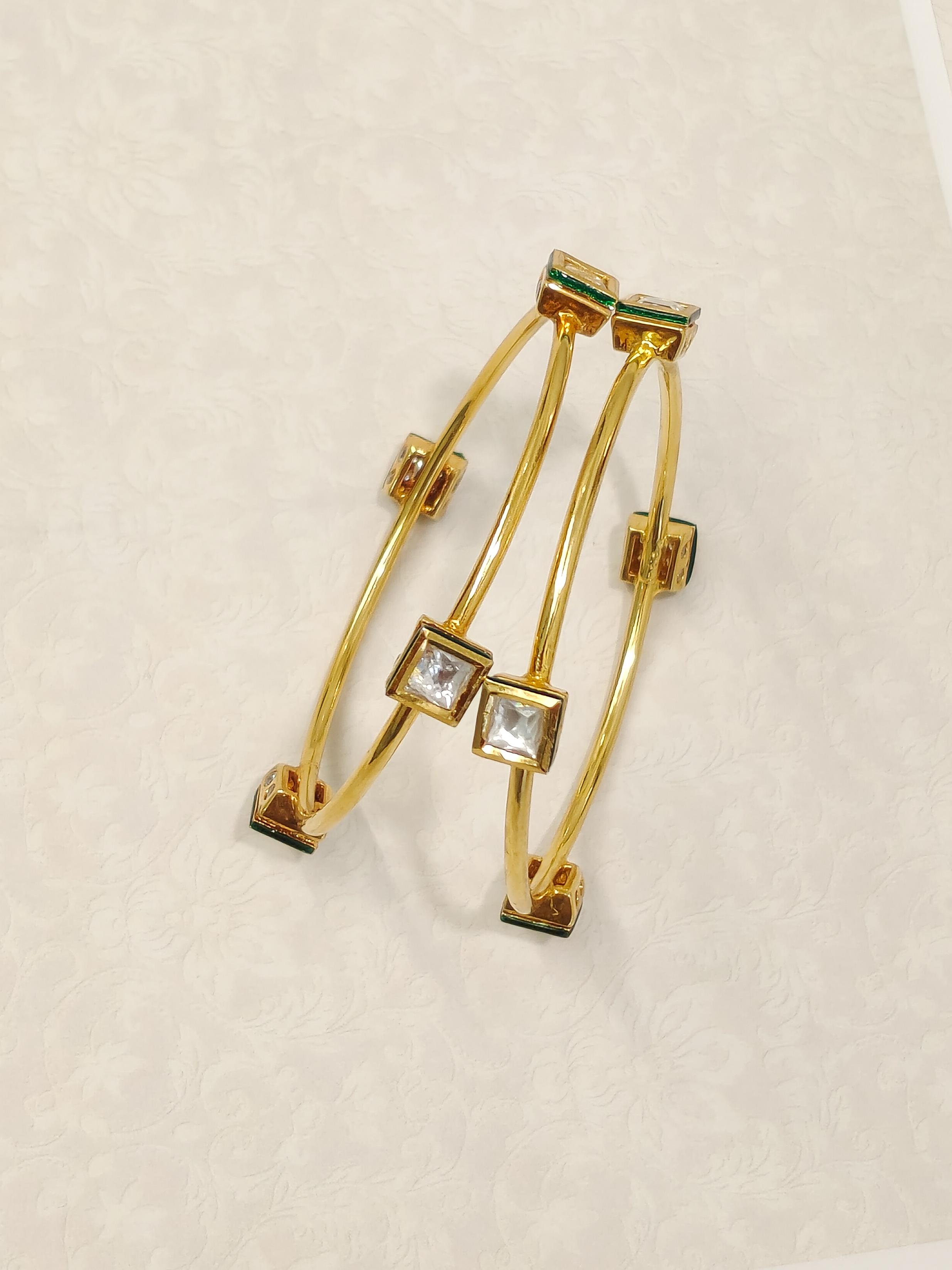 Avanti Kundan Bangles