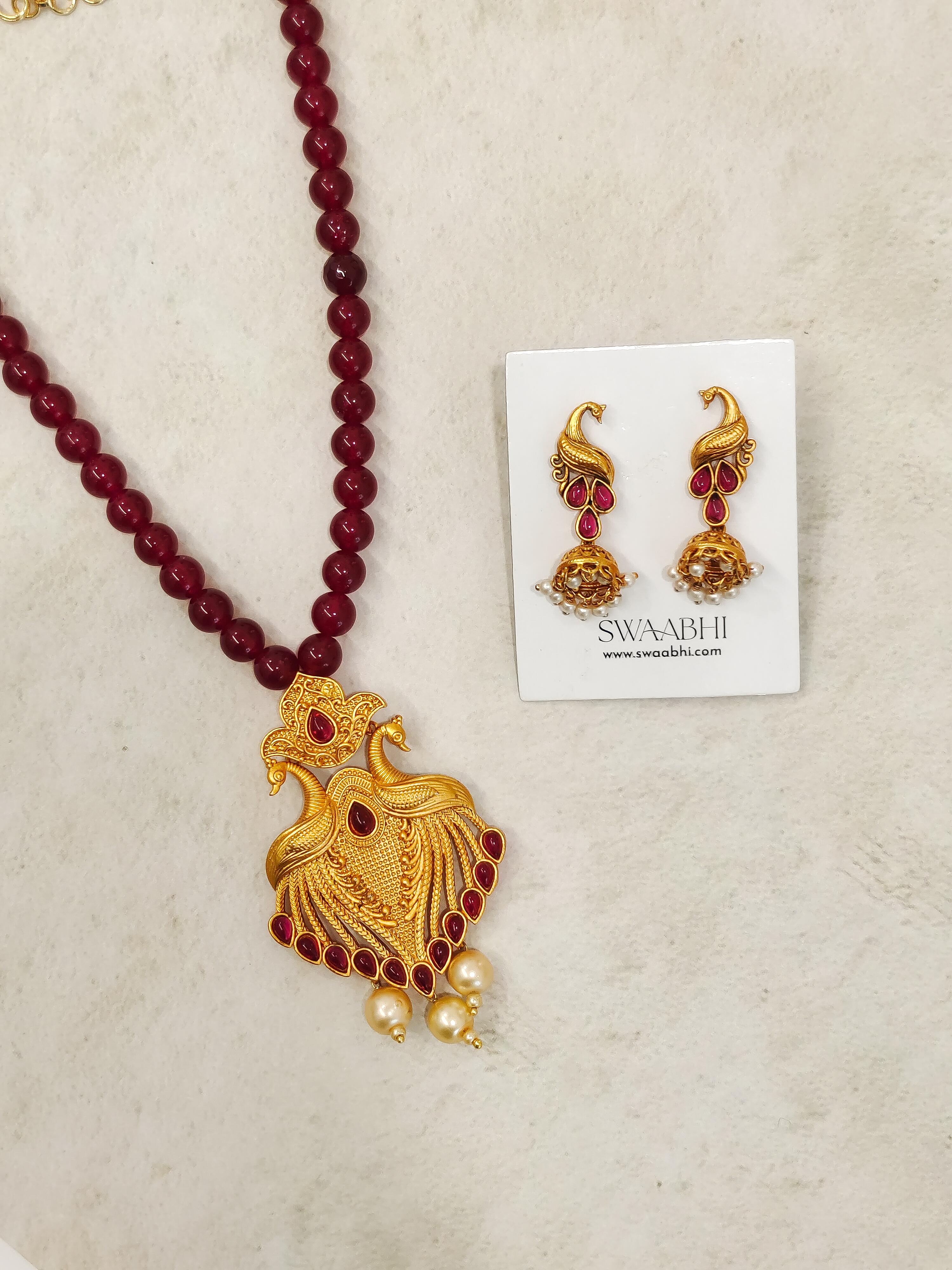 Mayura Temple Necklace