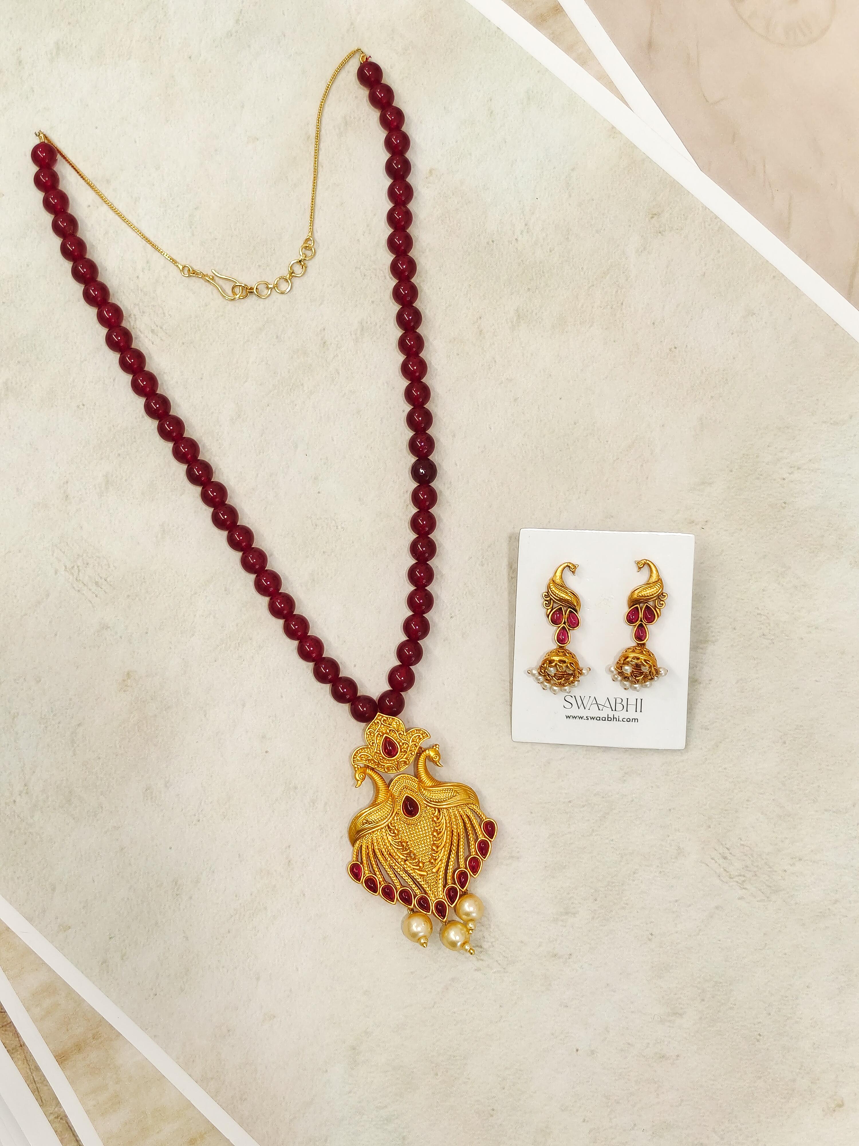Mayura Temple Necklace