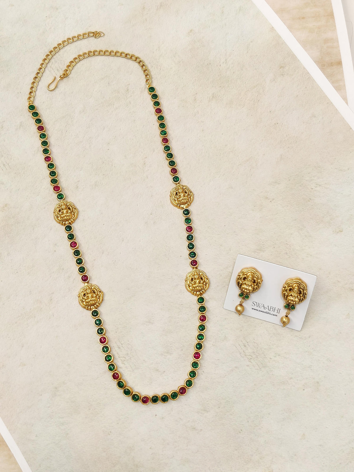 Lakshmi Kemp Necklace Set