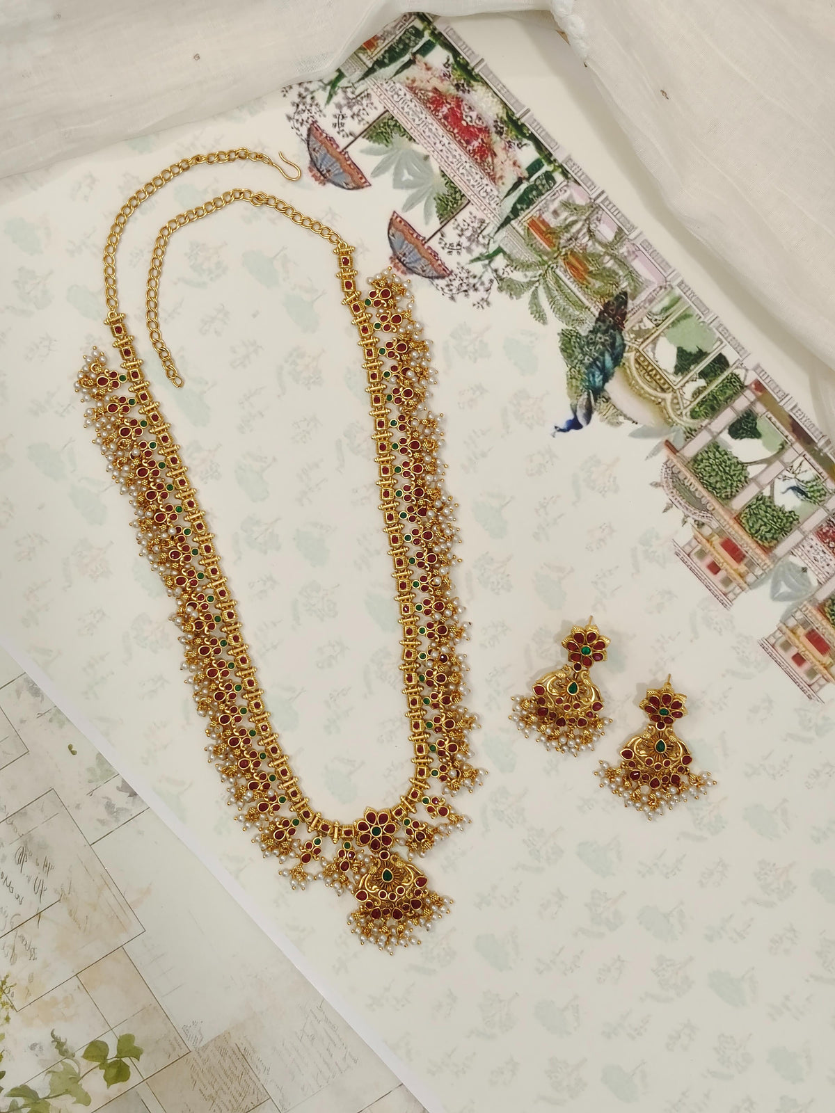 Jivika Temple Necklace