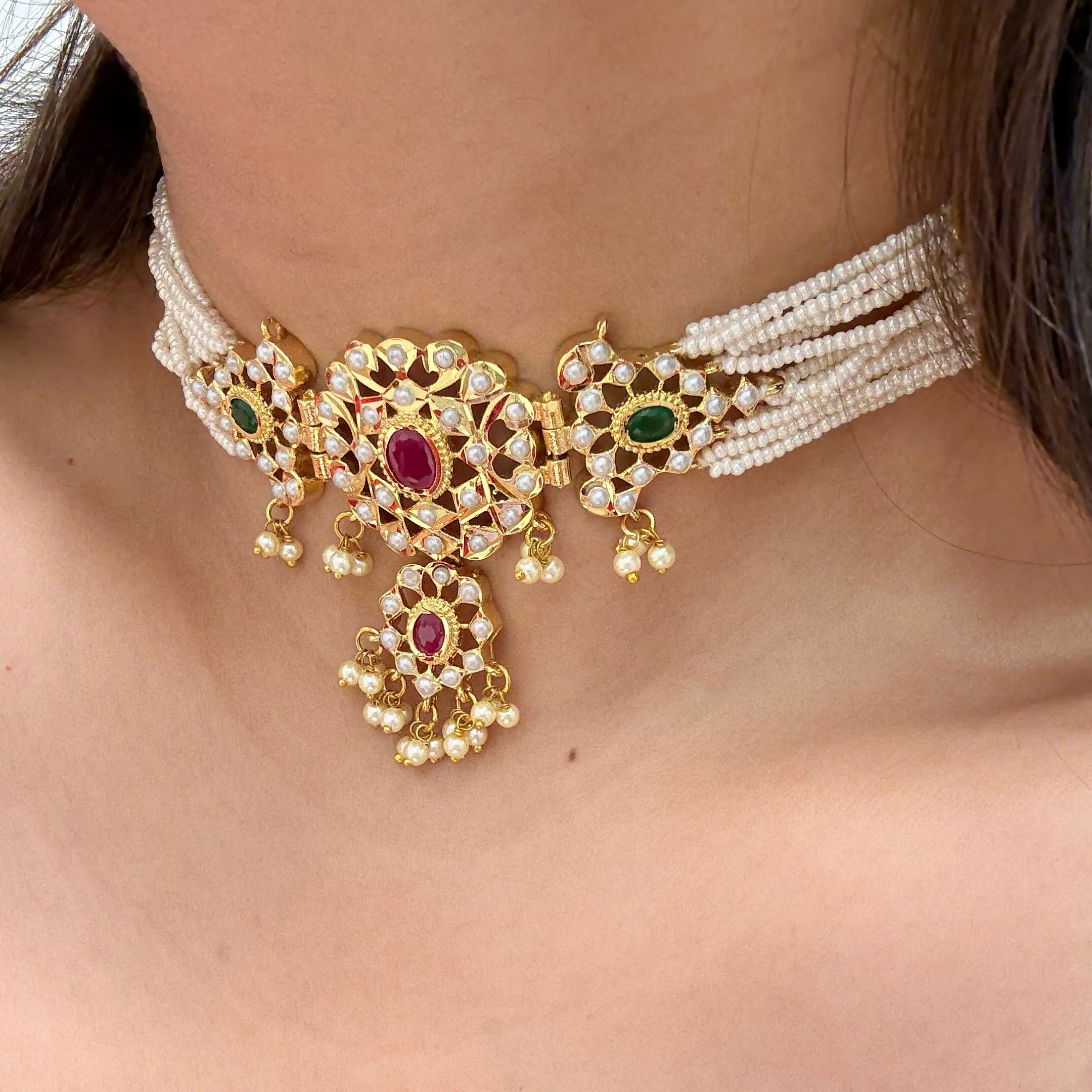 Meenakshi Pearls Necklace