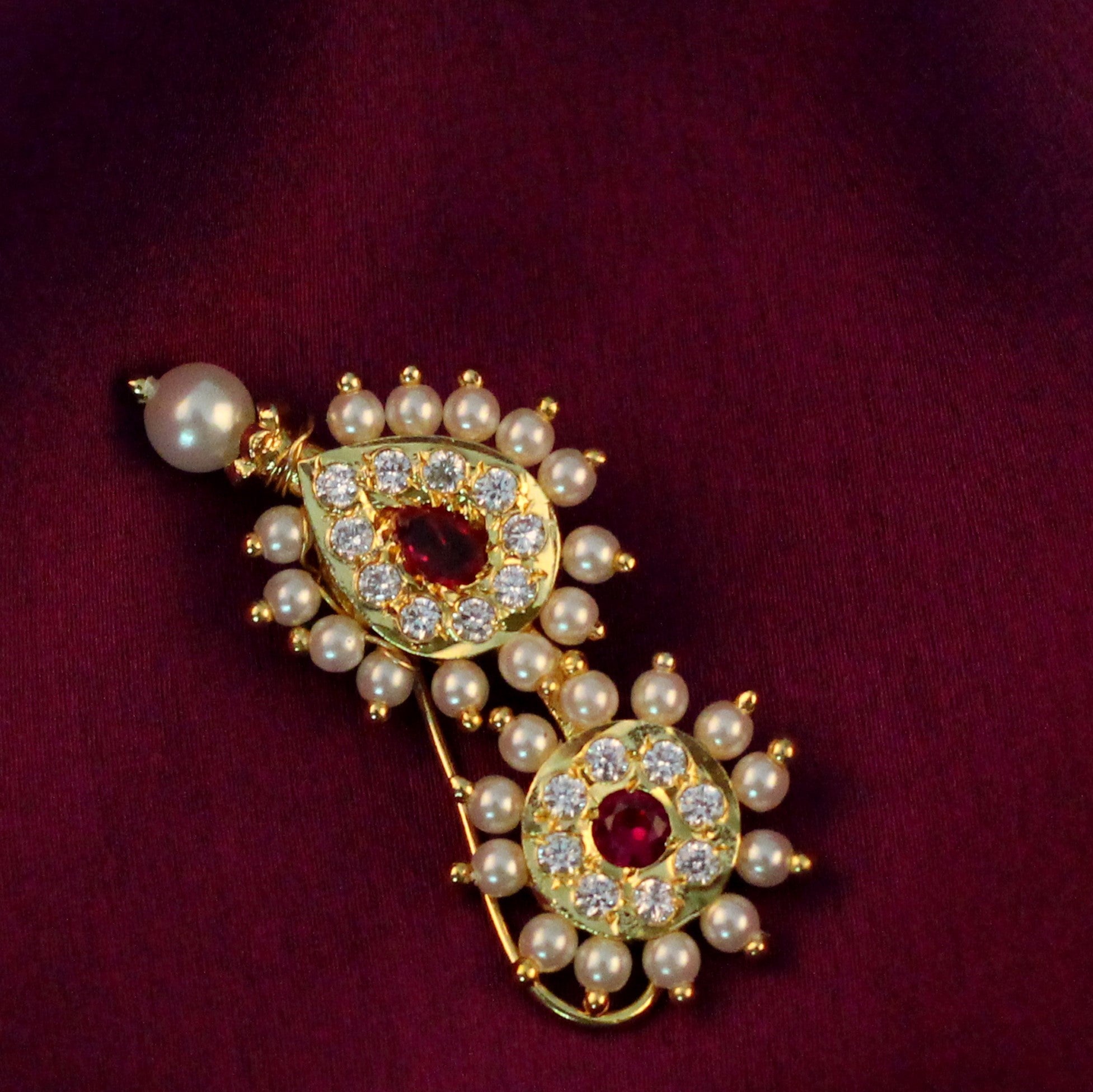 Maharashtrian Pearls Nath