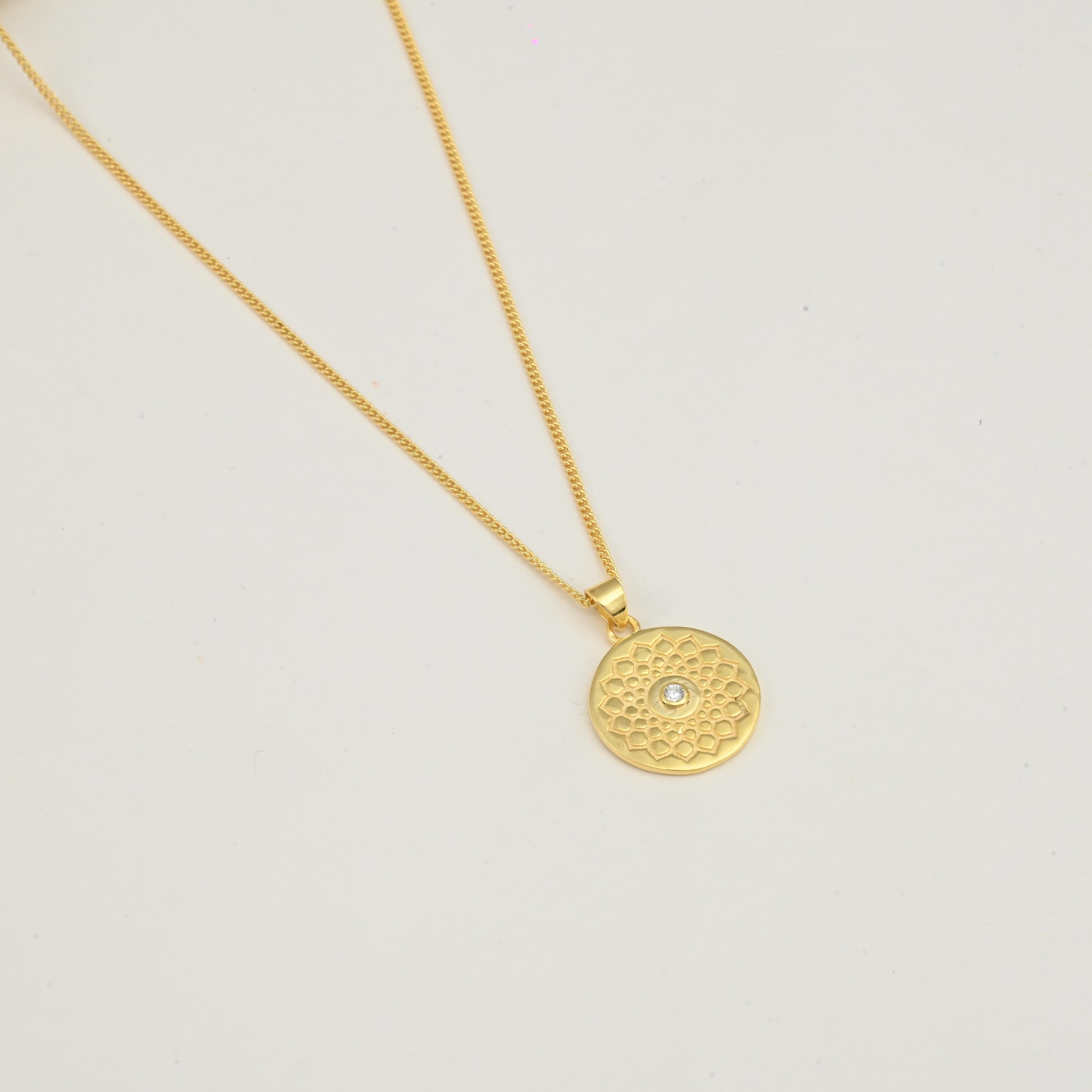 Sahasrara Crown Chakra Pendant Necklace