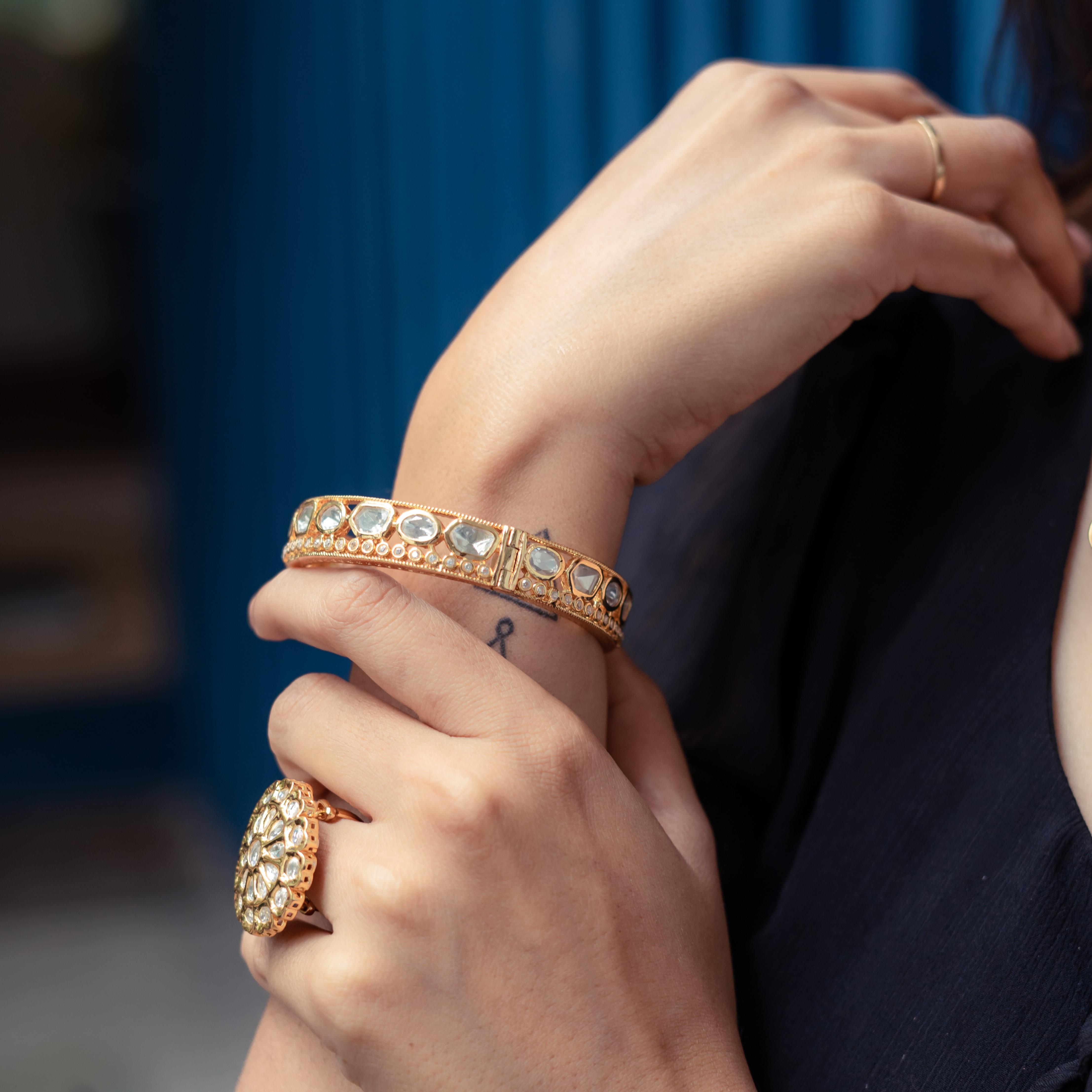 Kasturi Kundan Bangles