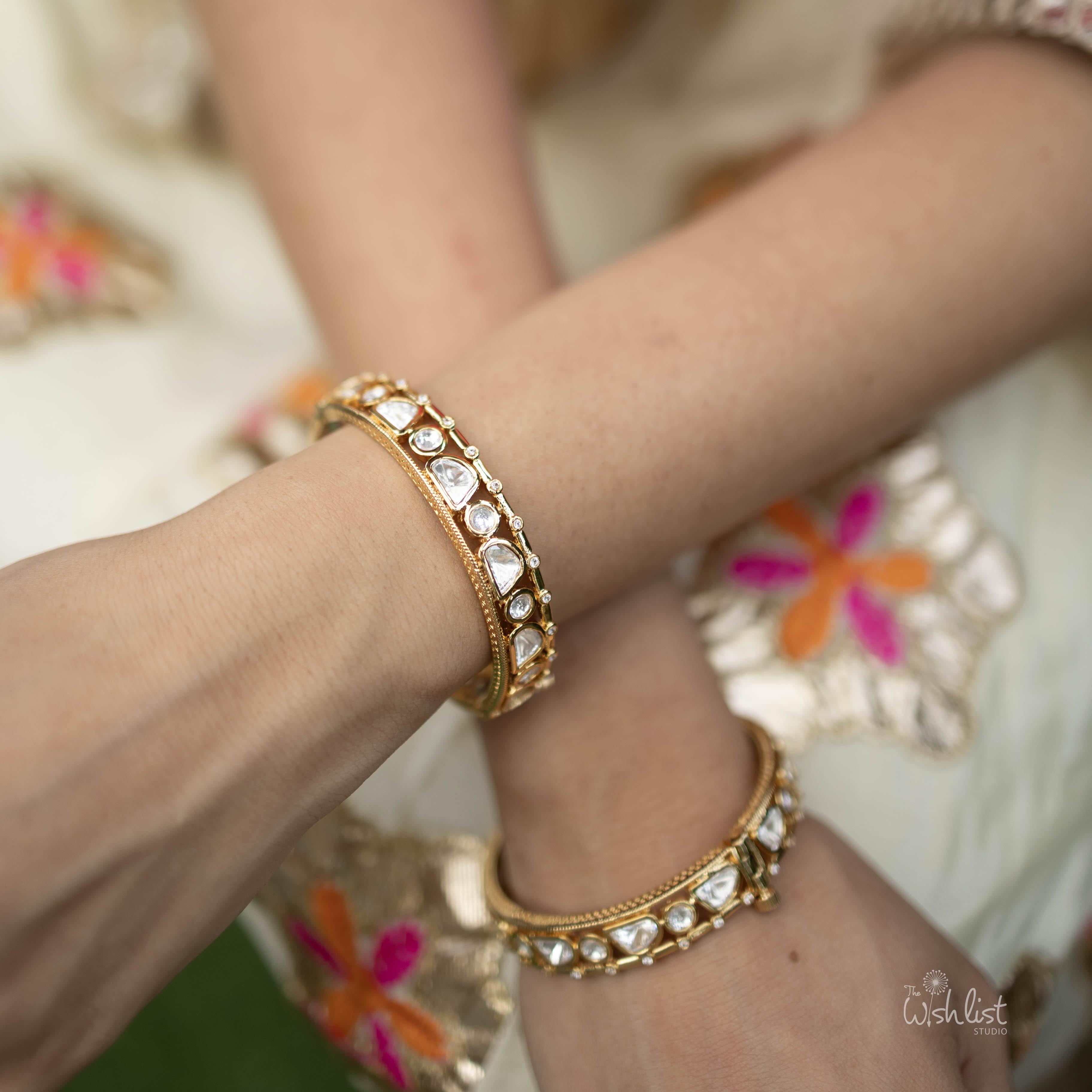 Kashvi Kundan Bangles