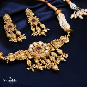 Buy Siri Pearl Temple Necklace