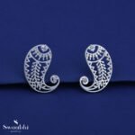 Koyari Stud Earrings – Rangoli Design