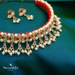 Pearl Chinchpeti Necklace | Swaabhi.com| 6