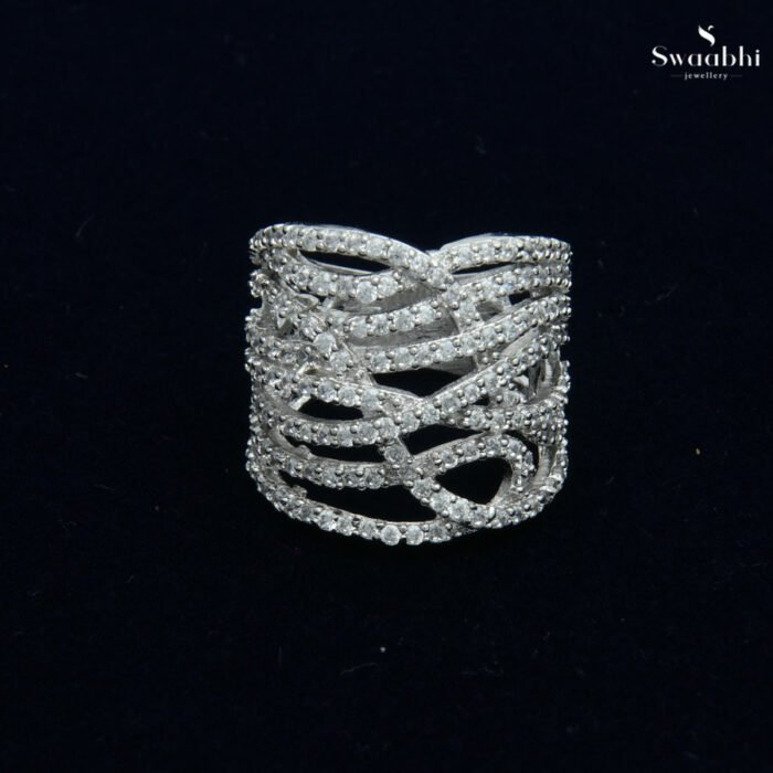 Buy American Diamond Ring online | Swaabhi.com | 45