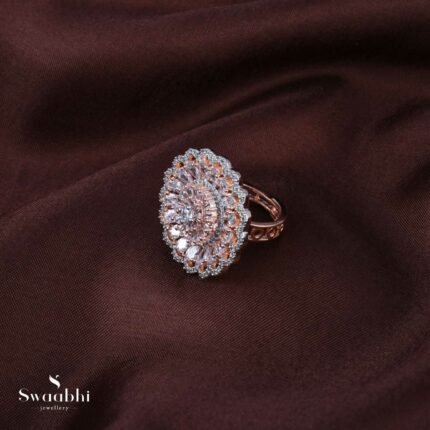 Buy Designer American Diamond Ring | Swaabhi.com | 48