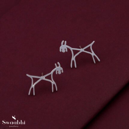 Buy Warli Goat Earrings | Swaabhi.com|31