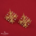 Padma Hook Earrings – Rangoli Design