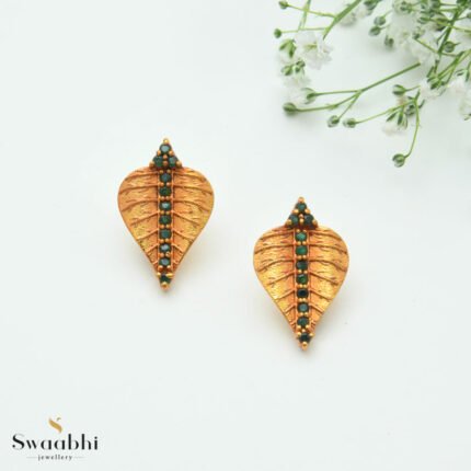 Buy Pimpal Earrings- Parna Design |Swaabhi.com