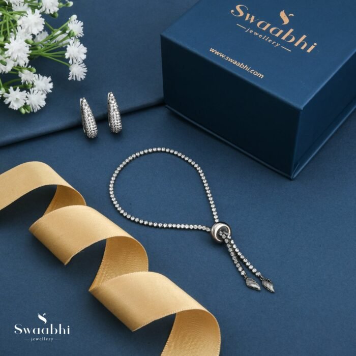 Buy Silver-Plated Blackish Gift Box| Swaabhi.com| 23