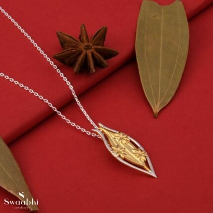 Bay Leaf & Star Anise Pendant Necklace