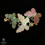 Buy Butterfly Designer saree Pin|Swaabhi.com|11