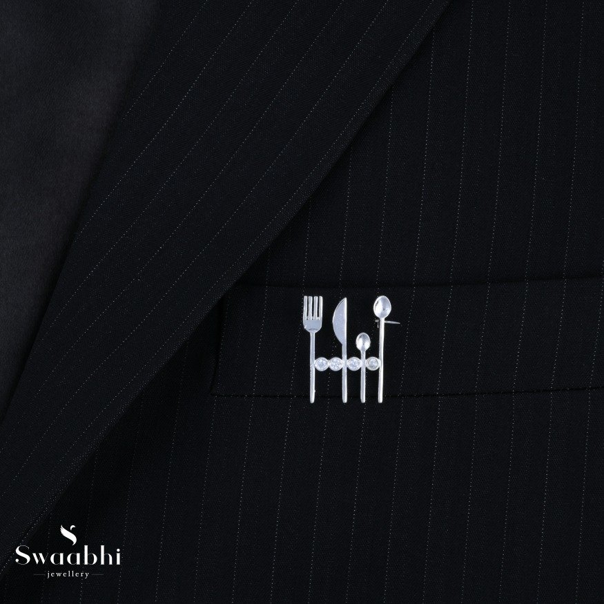 Buy Cutlery Sign – Profession Pin Swaabhi.com