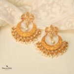Matte Gold Bali Earrings