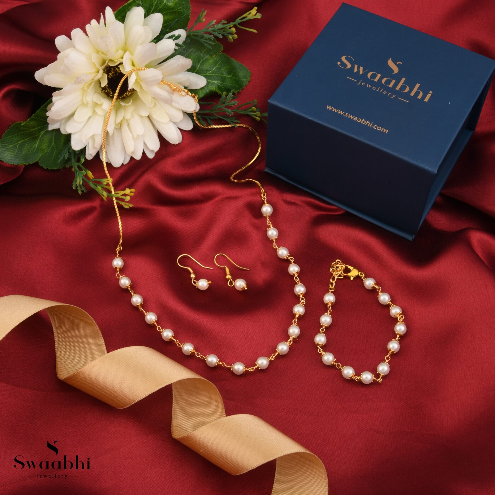 Buy Pearls Necklace| Gift BoxSwaabhi.com|71