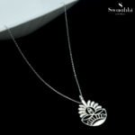 Deepaja Gold Necklace-Rangoli Design