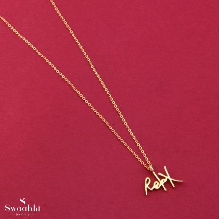 'Relax' Pendant Necklace