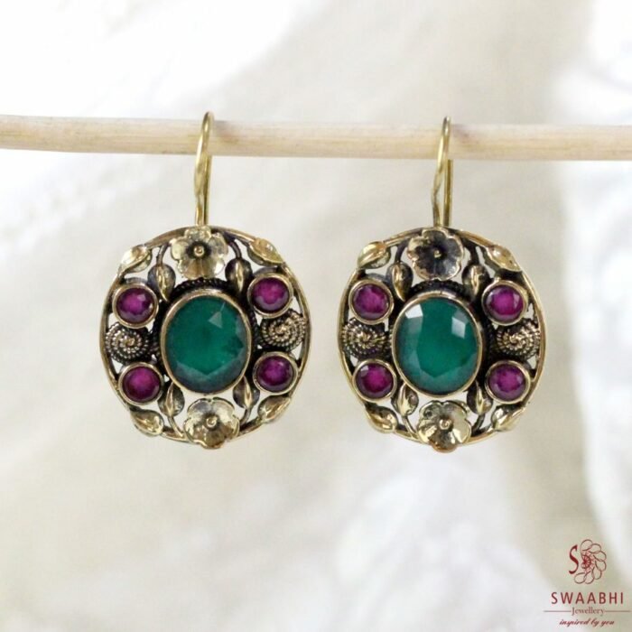 Round Antique Earrings