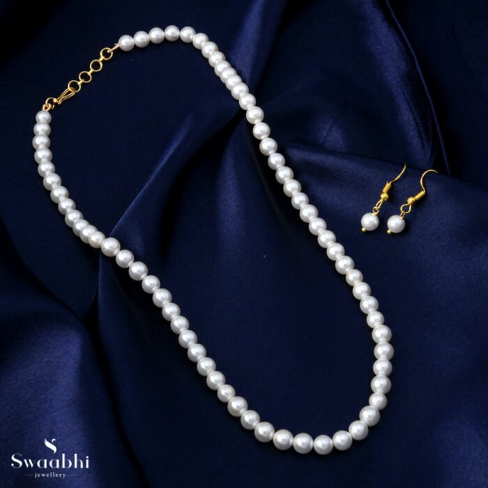 Buy Tina Pearl Necklace | Swaabhi.com