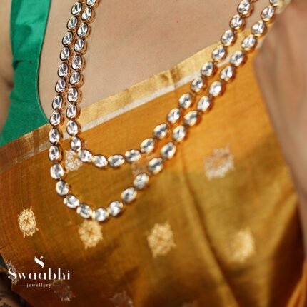 Two Layers Kundan Necklace