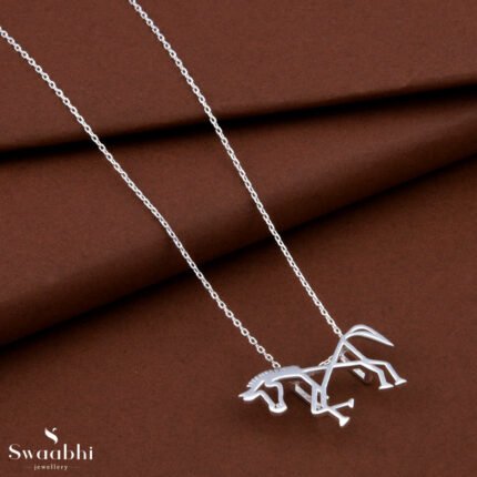Buy Waril Horse pendant Necklace Swaabhi .com (2)