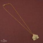 Buy Warli House Pendant Necklace Swaabhi. com (3)
