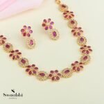 Flower Maharashtrian Necklace
