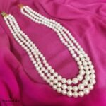 Three Layered Pearls Necklace