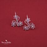 Kolam Small Hook Earrings – Rangoli Design